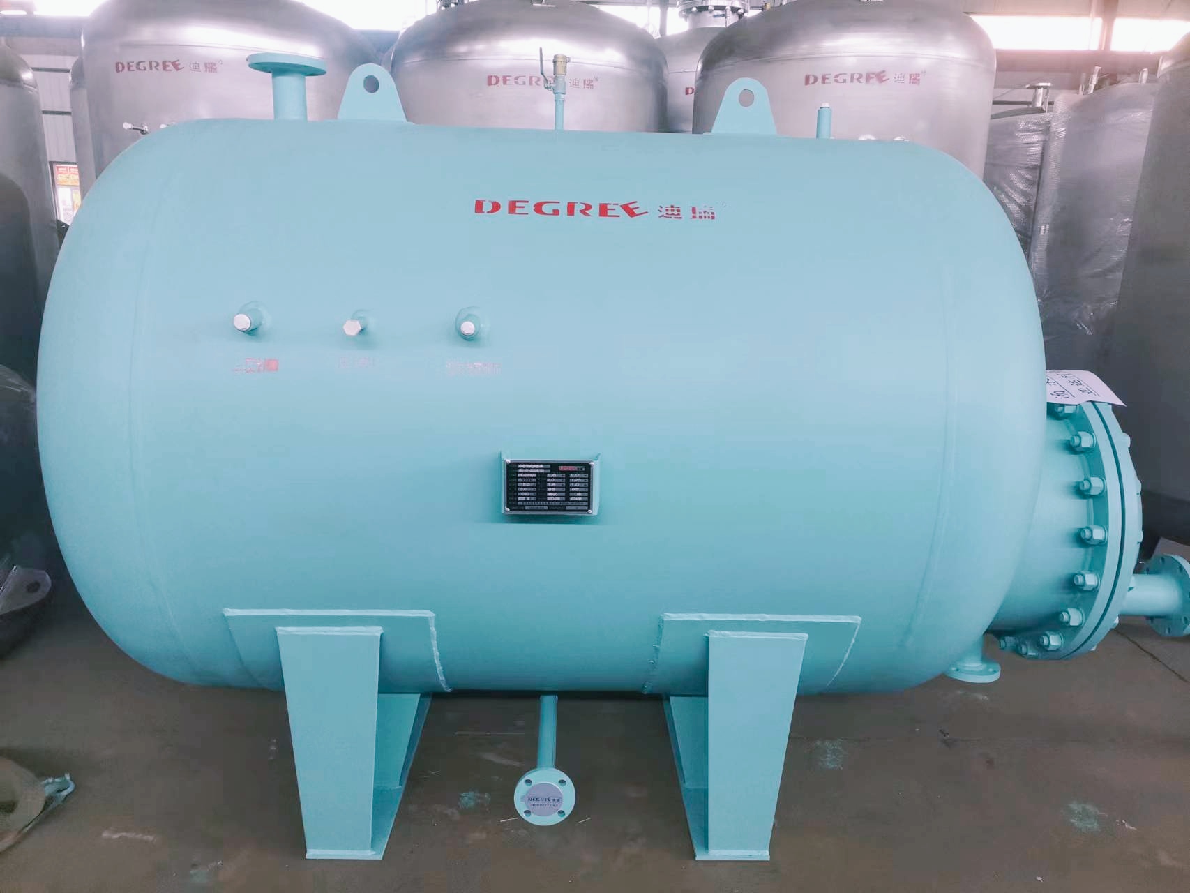 物理清洗容积式换热器的方法