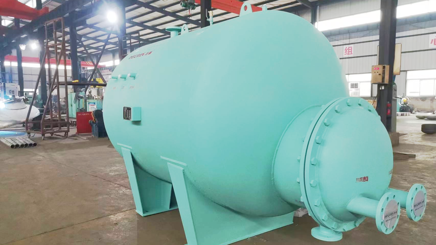 导流型浮动盘管换热器特点